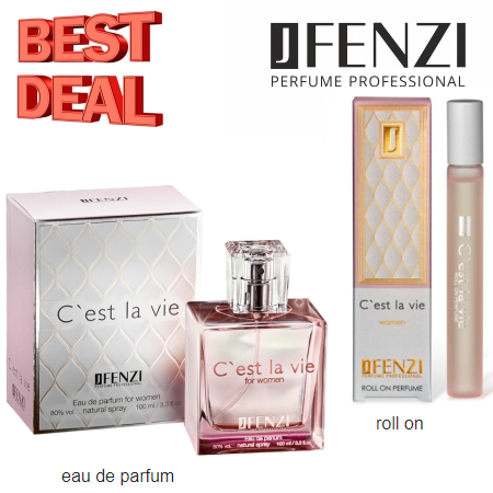 JFenzi Cest La Vie, Promotional Set, edp,
