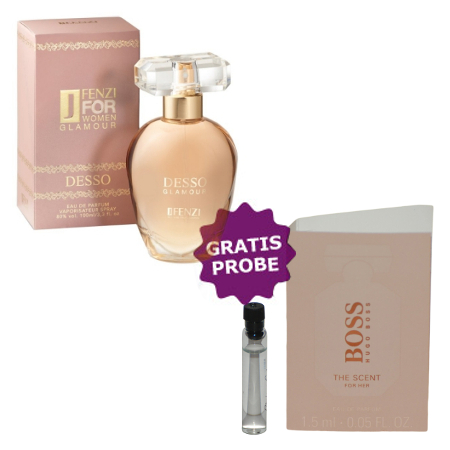 JFenzi Desso Glamour, Samples Boss The Scent