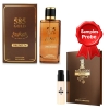 Chatler 585 Gold Premium Men 100 ml + Perfume Sample Spray Paco Rabanne 1 Million Prive