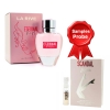 La Rive Eternal Kiss 90 ml + Perfume Sample Spray Jean Paul Gaultier Scandal
