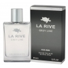 La Rive Grey Line 90 ml + Perfume Sample Lacoste Pour Homme