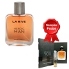La Rive Heroic Man 100 ml + Perfume Sample Armani Stronger With You