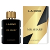 La Rive Mr. Sharp 100 ml + Perfume Sample Spray Carolina Herrera Bad Boy