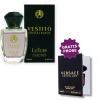 Luxure Vestito Cristal Black 100 ml + Perfume Sample Spray Versace Crystal Noir