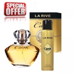 La Rive Cash for Woman - Promotional Set, Eau de Parfum, Deodorant
