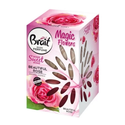 Brait Magic Flowers Beautiful Rose - Air freshener, Decorative flower, 75 ml