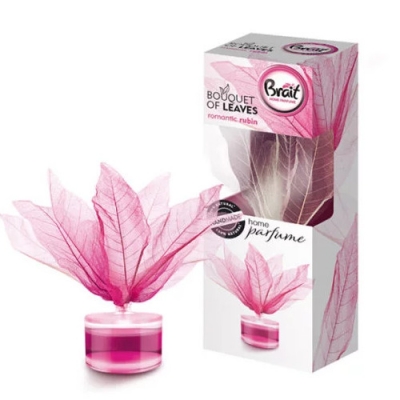 Brait Romantic Ruby - Air freshener, A fragrant decorative leaf, 50 ml