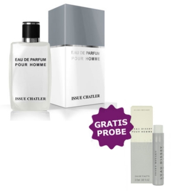 Chatler Issue Homme 100 ml + Perfume Sample Spray Issey Miyake L'Eau d'Issey Homme