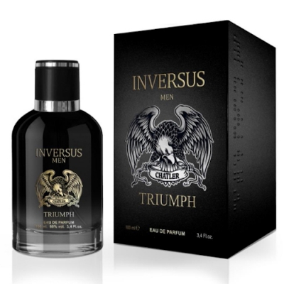 Chatler Inversus Triumph Men  100 ml + Perfume Sample Spray Paco Rabanne Invictus Victory