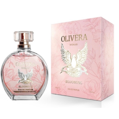 Chatler Olivera Blooming Woman 100 ml + Perfume Sample Spray Paco Rabanne Olympea Blossom