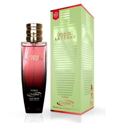 Chatler Original La Femme 100 ml + Perfume Sample Jean Paul Gaultier La Belle
