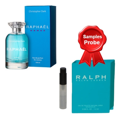Christopher Dark Raphael 100 ml + Perfume Sample Spray Ralph Lauren Ralph