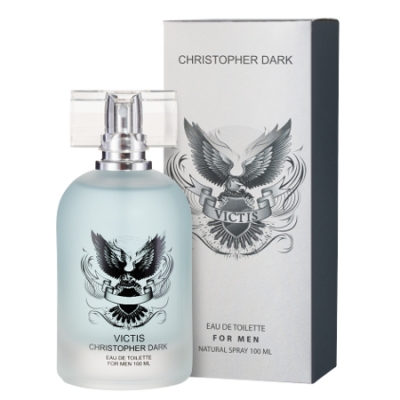 Christopher Dark Victis Men 100 ml + Perfume Sample Spray Paco Rabanne Invictus