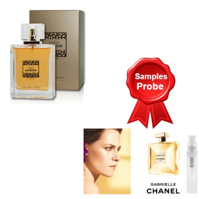 Cote Azur Chico Glamour 100 ml + Perfume Sample Spray Chanel Gabrielle