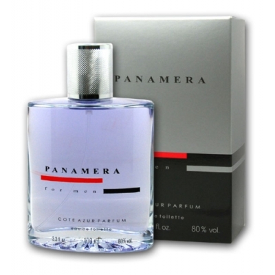 Cote Azur Panamera 100 ml + Perfume Sample Spray Prada Luna Rossa