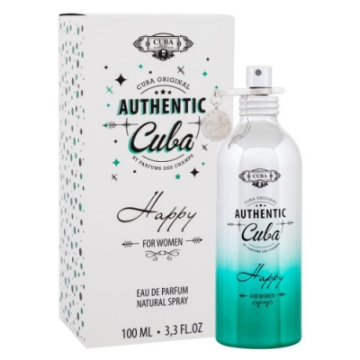 Cuba Authentic Happy - Eau de Parfum for Women 100 ml