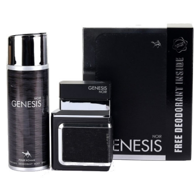 Emper Le Chameau Genesis Noir - Set for Men, Eau de Toilette, deodorant