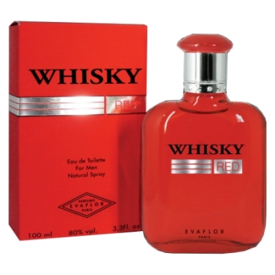 Evaflor Whisky Red - Eau de Toilette for Men 100 ml