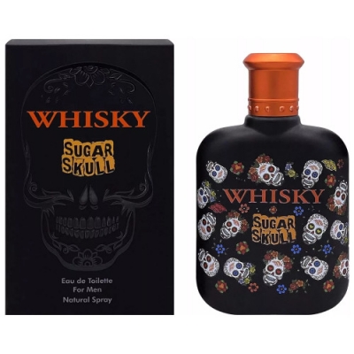 Evaflor Whisky Sugar Skull - Eau de Toilette for Men 100 ml