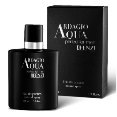 JFenzi Ardagio Aqua Perfect Men 100 ml + Perfume Sample Spray Armani Acqua Profumo
