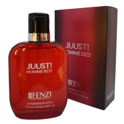 JFenzi Juust! Homme Red - Eau de Parfum for Men 100 ml