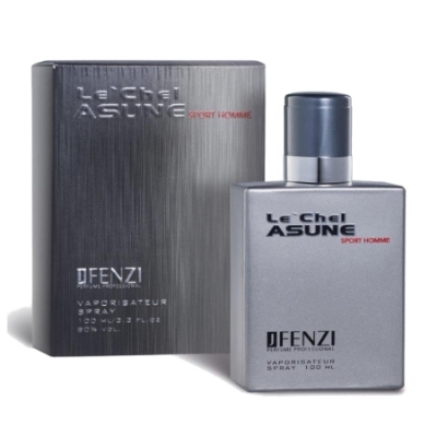 JFenzi Le Chel Asune Sport Homme 100 ml + Perfume Sample Chanel Allure Homme Sport