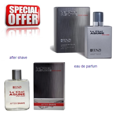 JFenzi Le Chel Asune Sport Homme - Promotional Set, Eau de Parfum, Aftershave