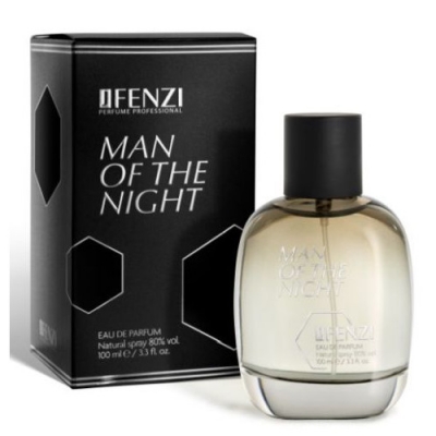 JFenzi Man Of The Night 100 ml + Perfume Sample Yves Saint Laurent La Nuit L'Homme