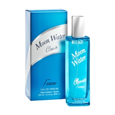 JFenzi Moon Water Classic Femme 100 ml + Perfume Sample Spray Davidoff Cool Water Women