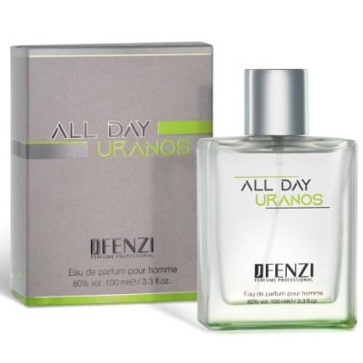 JFenzi Uranos All Day Homme 100 ml + Perfume Sample Spray Hermes H24