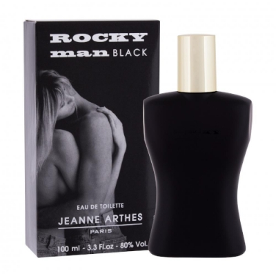 Jeanne Arthes Rocky Man Black - Eau de Toilette for Men 100 ml