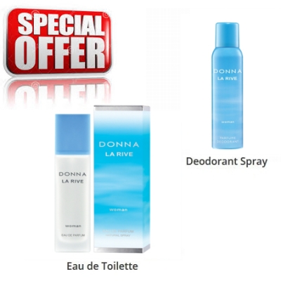 La Rive Donna - Promotional Set, Eau de Parfum, Deodorant