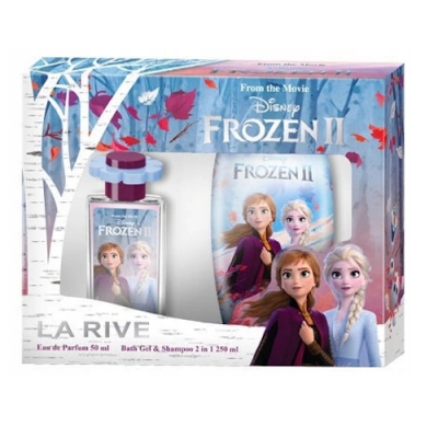 La Rive Disney Frozen II - Set for children, Eau de Parfum, shower gel