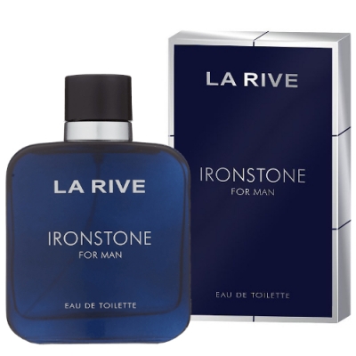 La Rive IronStone 100 ml + Perfume Sample Spray Chanel Bleu de Chanel