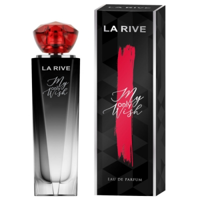 La Rive My Only Wish 100 ml + Perfume Sample Cacharel Yes I Am