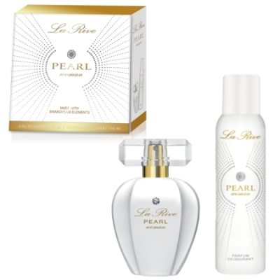 La Rive Pearl - Set for Women, Eau de Parfum, Deodorant
