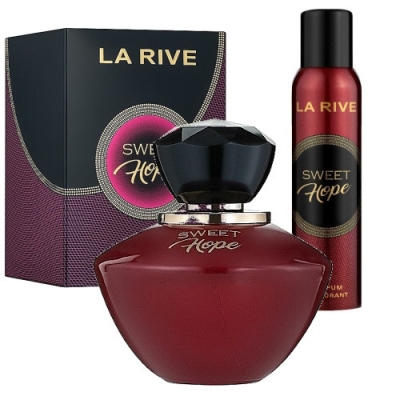 La Rive Sweet Hope - Promotional Set Women, Eau de Parfum 90 ml, deodorant 150 ml