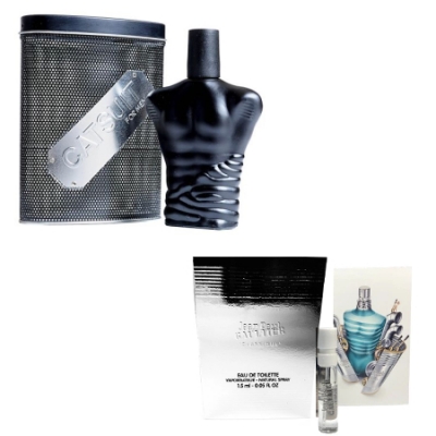 Lamis Catsuit Men de Luxe 100 ml + Perfume Sample Spray Jean Paul Gaultier Le Male