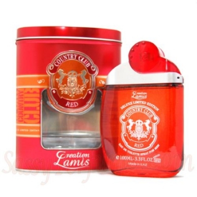 Lamis Country Club Red de Luxe - Eau de Toilette for Men 100 ml