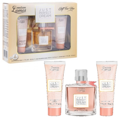 Lamis Just Perfect Dream - Set for Women, Eau de Parfum, Shower Gel, Body Lotion