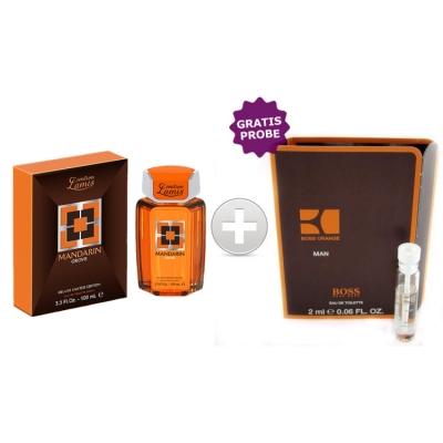 Lamis Mandarin Grove 100 ml + Perfume Sample Spray Hugo Boss Orange Men
