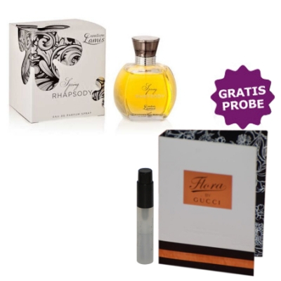 Lamis Spring Rhapsody 100 ml + Perfume Sample Spray Gucci Flora by Gucci