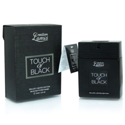 Lamis Touch Of Black de Luxe - Eau de Toilette for men 100 ml