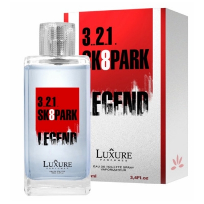 Luxure 321 Sk8park [Skatepark] Legend - Eau de Toilette for Men 100 ml