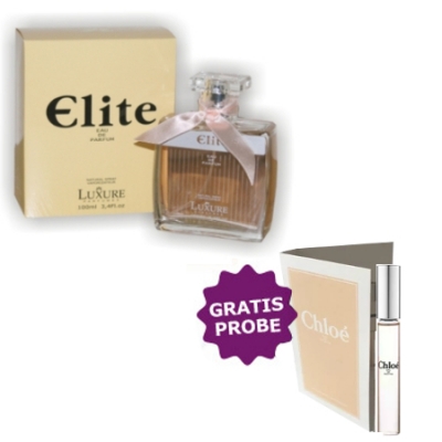 Luxure Elite 100 ml + Perfume Sample Spray Chloe Eau de Toilette