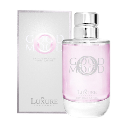 Luxure Good Mood 100 ml + Perfume Sample Spray Joy by Dior