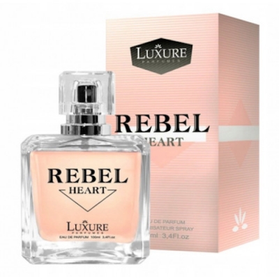 Luxure Rebel Heart 100 ml + Perfume Sample Spray Prada Paradoxe