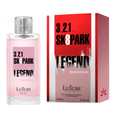 Luxure 321 Sk8park [Skatepark] Legend Feminine - Eau de Toilette for Women 100 ml