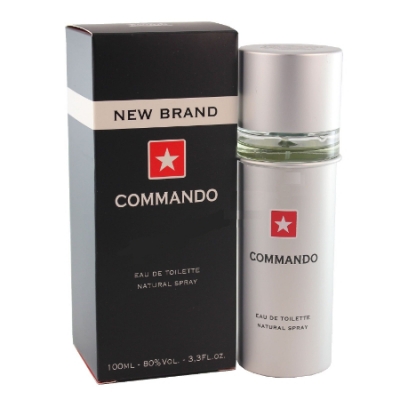 New Brand Commando - Eau de Toilette for Men 100 ml
