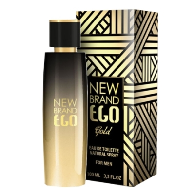 New Brand Ego Gold - Eau de Toilette for Men 100 ml